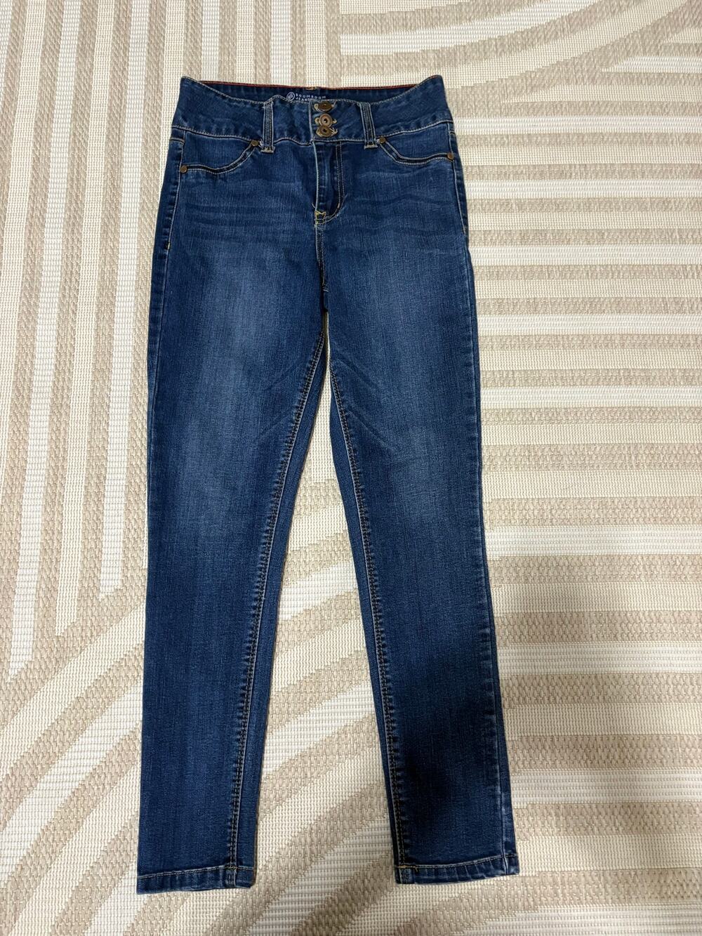 Boom Boom Jeans Women's Size 7 Dark Blue Denim